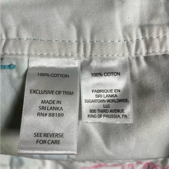 Lilly Pulitzer Shorts Poolside Blue The Callahan Short - Picture 5 of 6